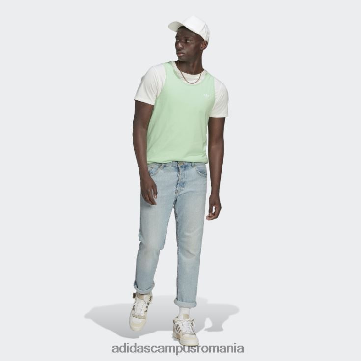 adidas campus romania adicolor essentials trefoil tank top glory mint adidas bărbați mentă de glorie J266N26696