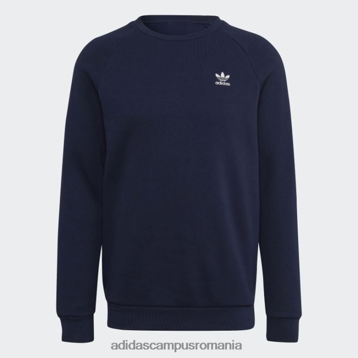 adidas campus romania adicolor essentials trifoil hanorac crewneck night indigo adidas bărbați indigo de noapte J266N26774
