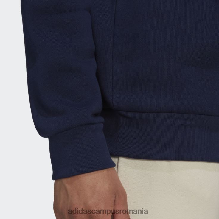 adidas campus romania adicolor essentials trifoil hanorac crewneck night indigo adidas bărbați indigo de noapte J266N26774
