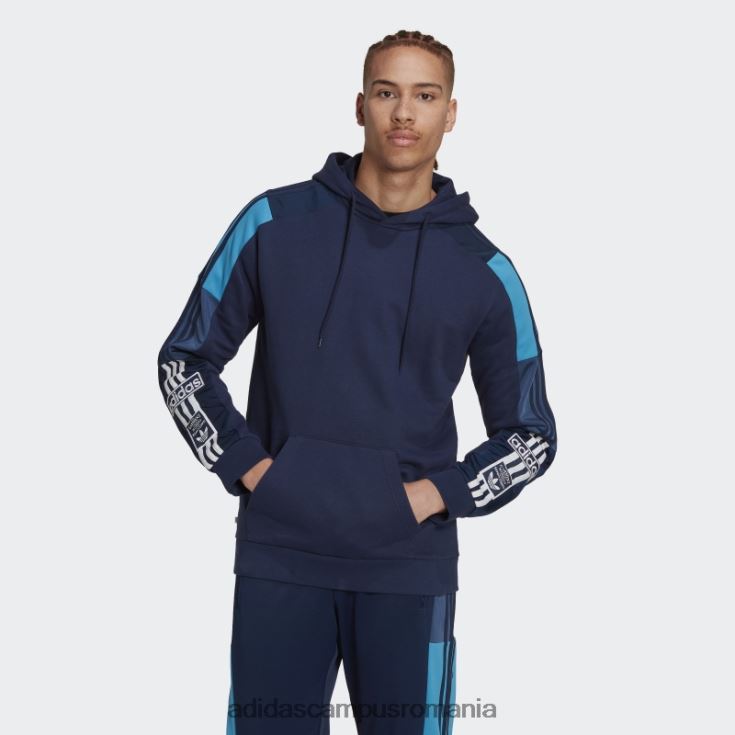 adidas campus romania adicolor hoodie night indigo bărbați indigo de noapte J266N214924
