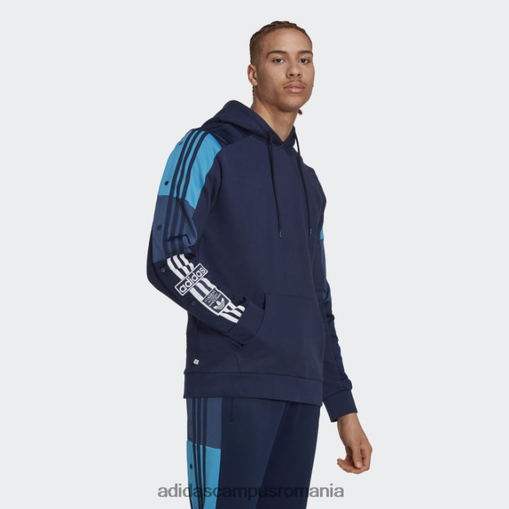 adidas campus romania adicolor hoodie night indigo bărbați indigo de noapte J266N214924