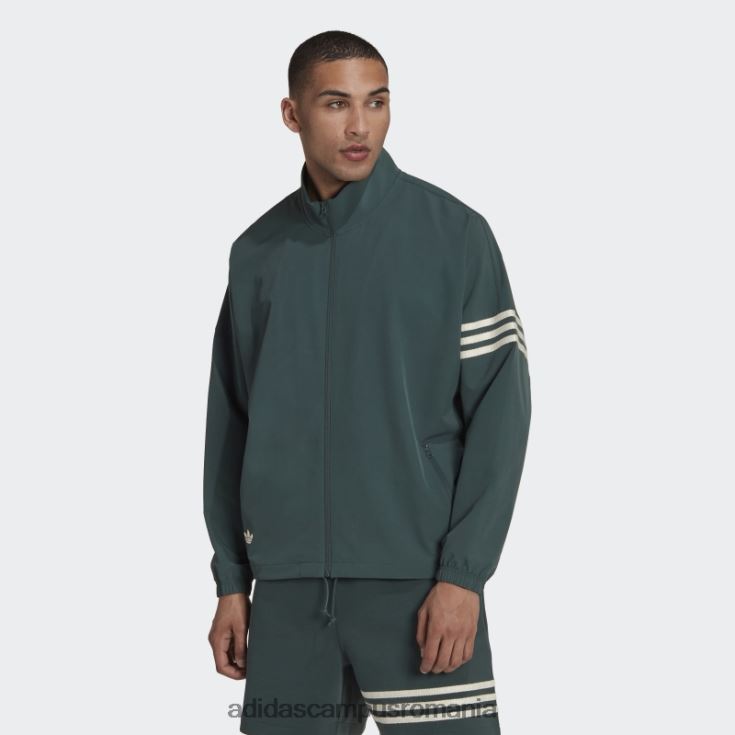 adidas campus romania adicolor neuclassics track top verde mineral bărbați verde mineral J266N214588