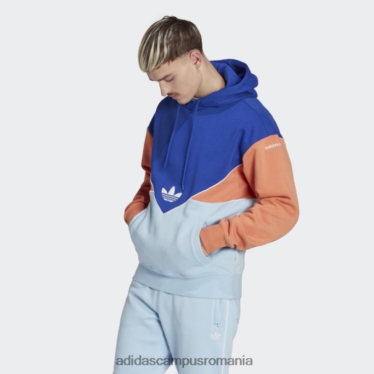adidas campus romania adicolor sezonier archive hoodie sky bărbați albastru/cer/cupru cețos J266N27480
