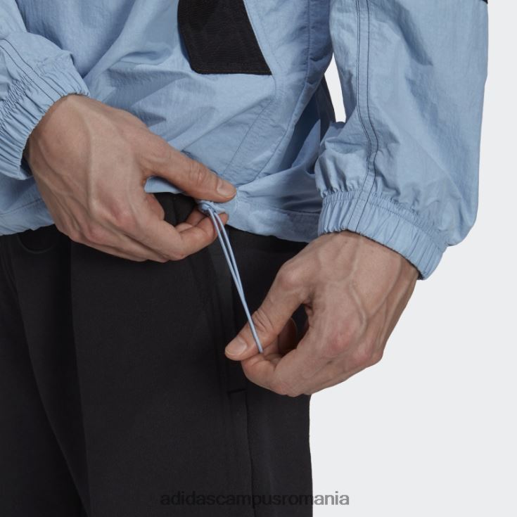 adidas campus romania adventure futura windbreaker fierbinte ambient sky bărbați cerul ambiental J266N215046