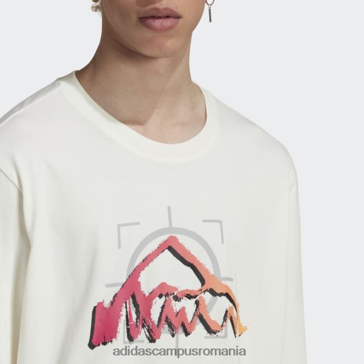 adidas campus romania adventure ride top cu maneci lungi fashion alb bărbați alb J266N214822