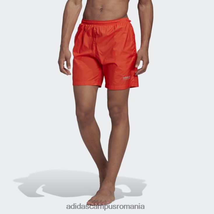 adidas campus romania adventure wood wave pantaloni scurți de baie roșu fierbinte bărbați roșu J266N215134