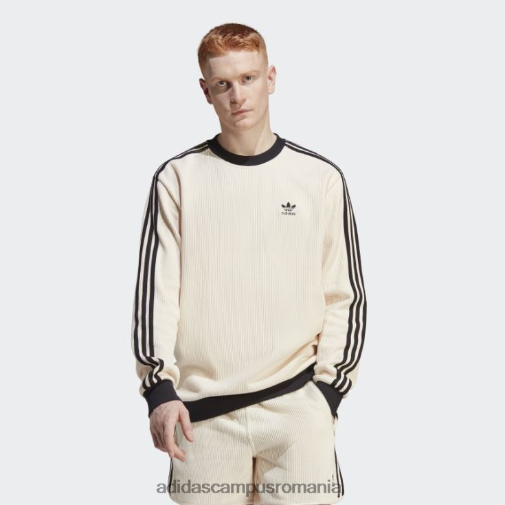 adidas campus romania alb adicolor clasics waffle crew bărbați alb J266N26059