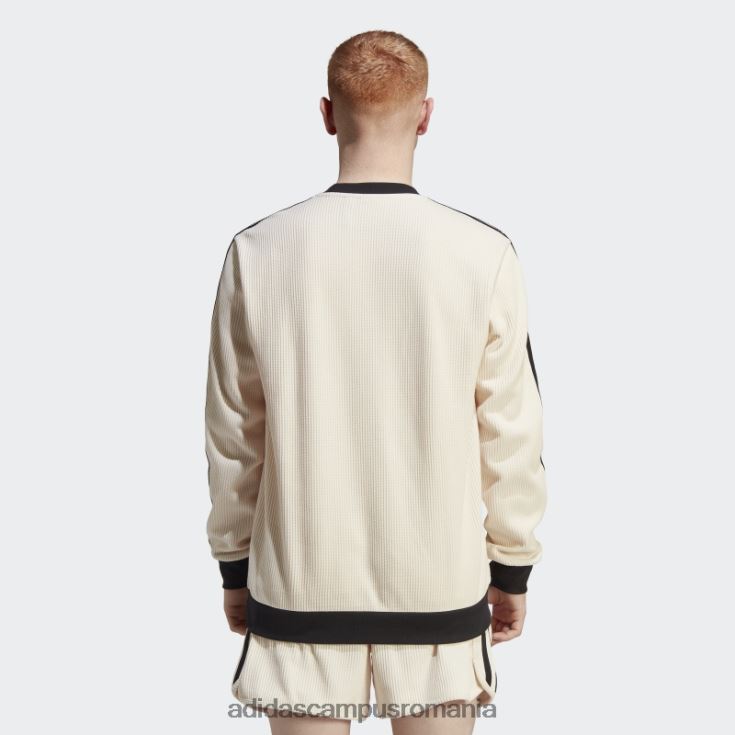 adidas campus romania alb adicolor clasics waffle crew bărbați alb J266N26059