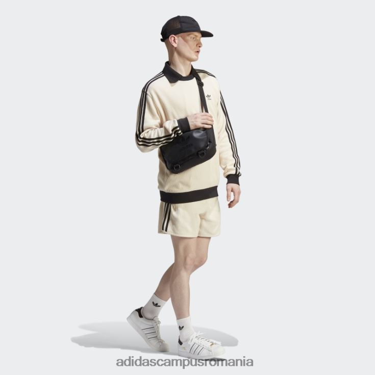 adidas campus romania alb adicolor clasics waffle crew bărbați alb J266N26059