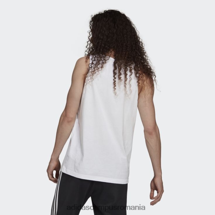 adidas campus romania alb adicolor essentials trifoil tank top adidas bărbați alb J266N26861