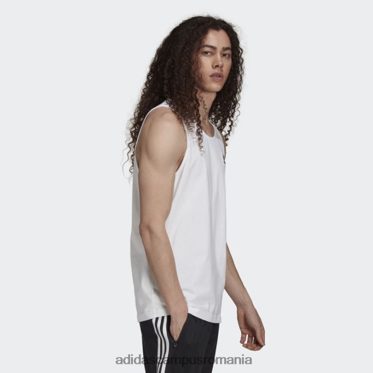 adidas campus romania alb adicolor essentials trifoil tank top adidas bărbați alb J266N26861