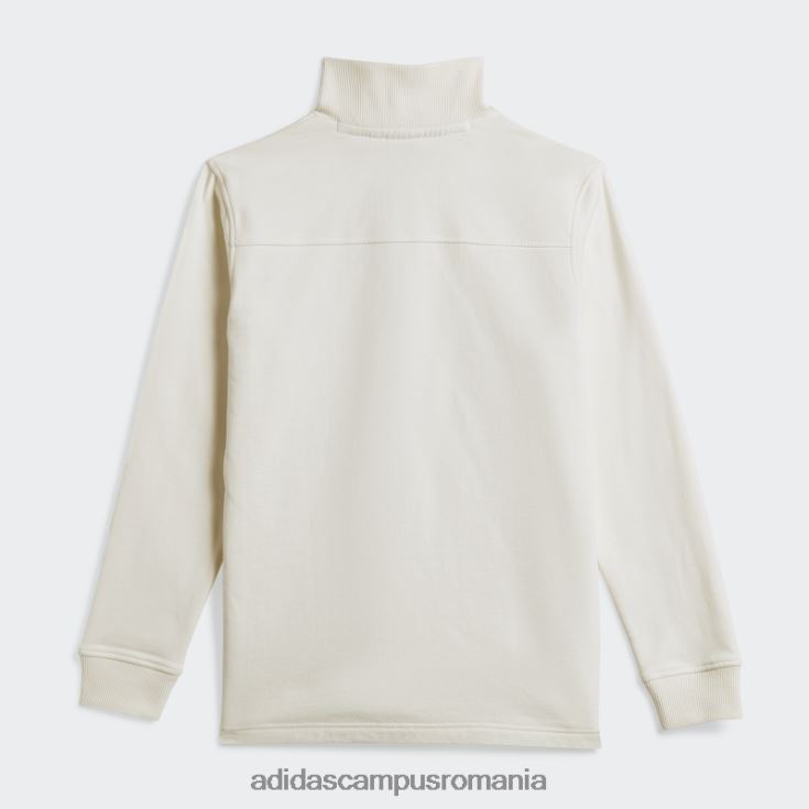 adidas campus romania alb bellshill jumătate fermoar bărbați alb J266N26790