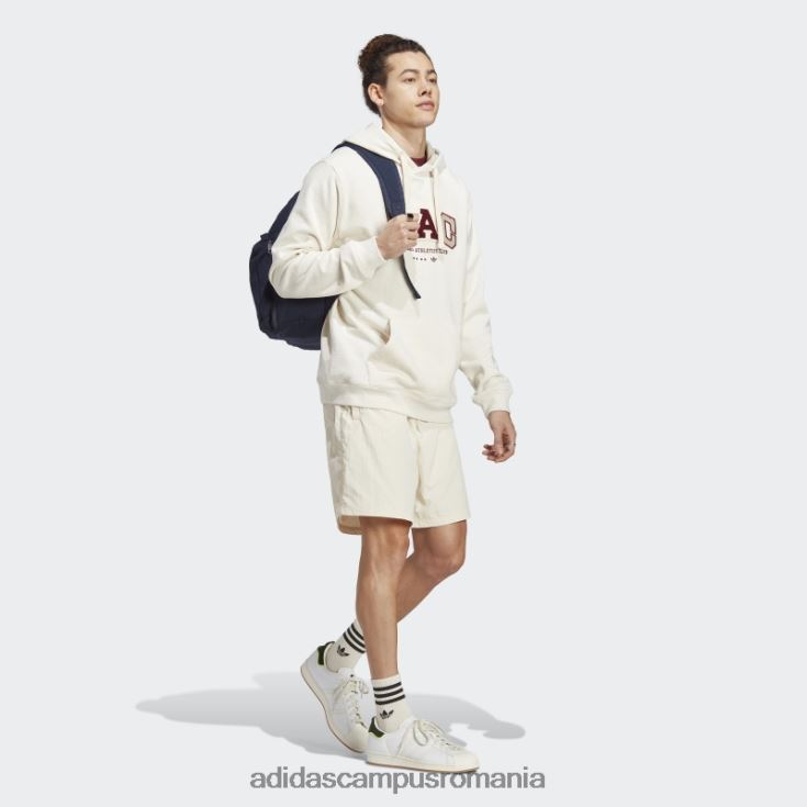 adidas campus romania alb rifta metro moda scurtă bărbați alb J266N25544
