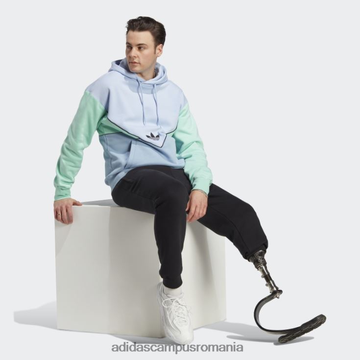 adidas campus romania albastru albastru adicolor sezonier arhiva hanorac bărbați albastru zori/cer ambiental/verde J266N25987