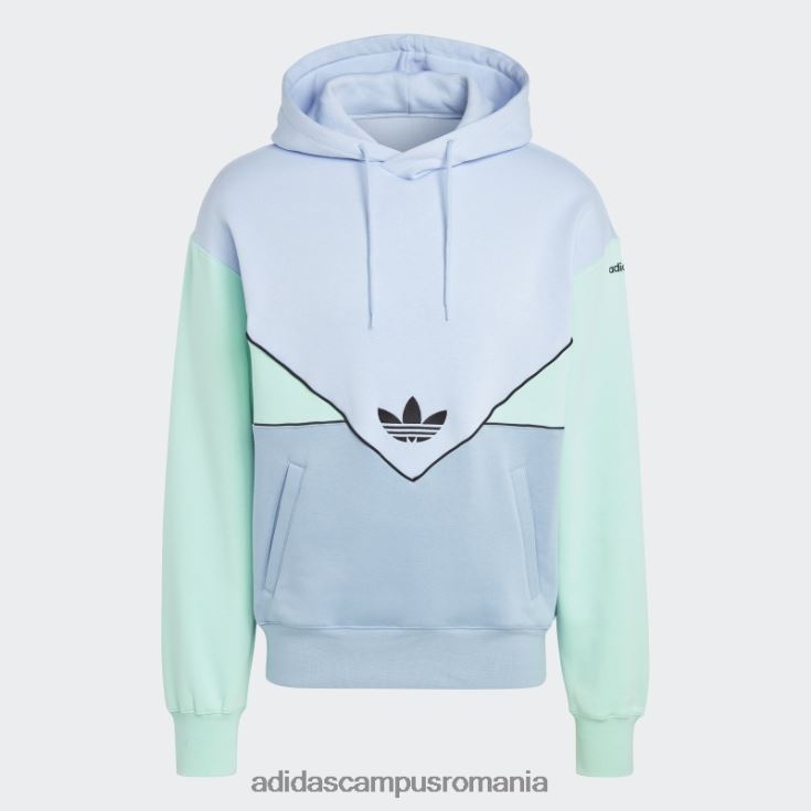 adidas campus romania albastru albastru adicolor sezonier arhiva hanorac bărbați albastru zori/cer ambiental/verde J266N25987