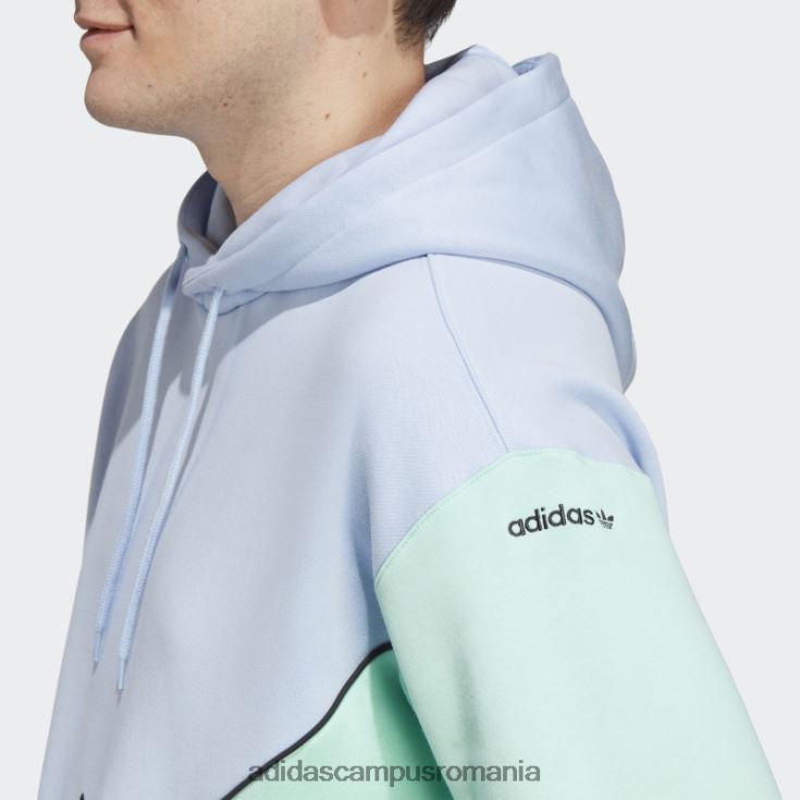 adidas campus romania albastru albastru adicolor sezonier arhiva hanorac bărbați albastru zori/cer ambiental/verde J266N25987