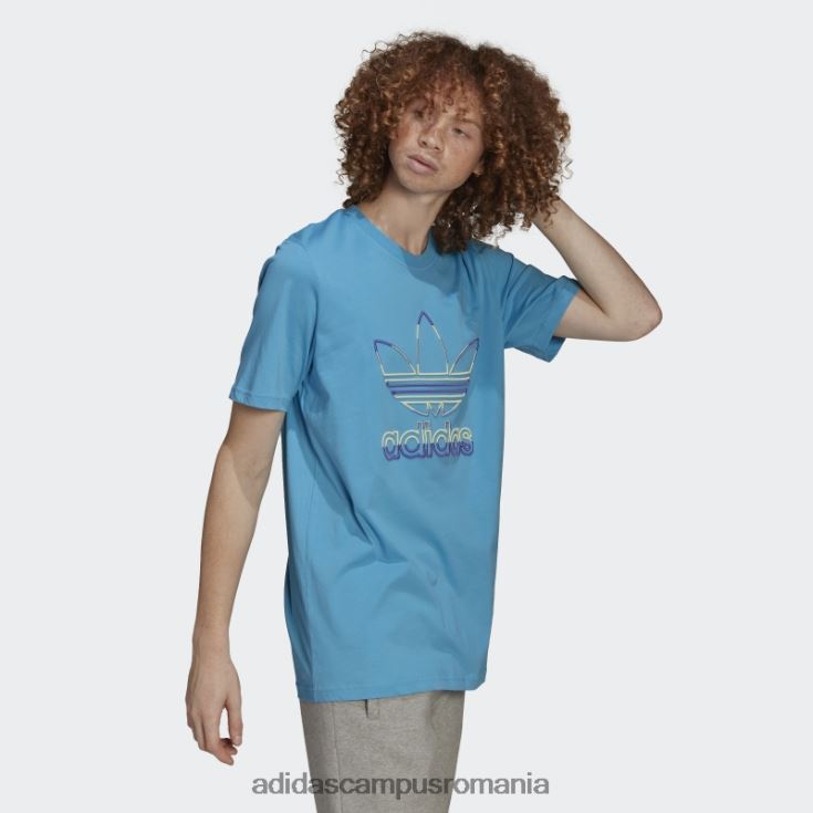 adidas campus romania aplicație de tricou trefoil sky rush bărbați aplicația sky rush J266N215139