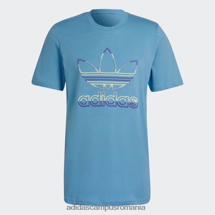 adidas campus romania aplicație de tricou trefoil sky rush bărbați aplicația sky rush J266N215139