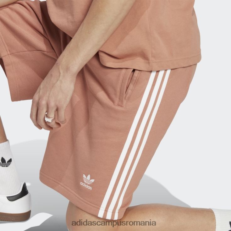 adidas campus romania argilă adicolor classics pantaloni scurți de transpirație cu 3 dungi adidas bărbați lut J266N26357