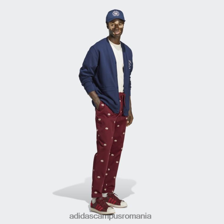 adidas campus romania arhivă grafică de modă cardigan noapte indigo bărbați indigo de noapte J266N25443