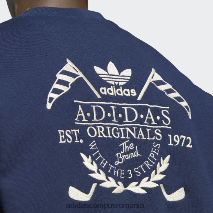 adidas campus romania arhivă grafică de modă cardigan noapte indigo bărbați indigo de noapte J266N25443