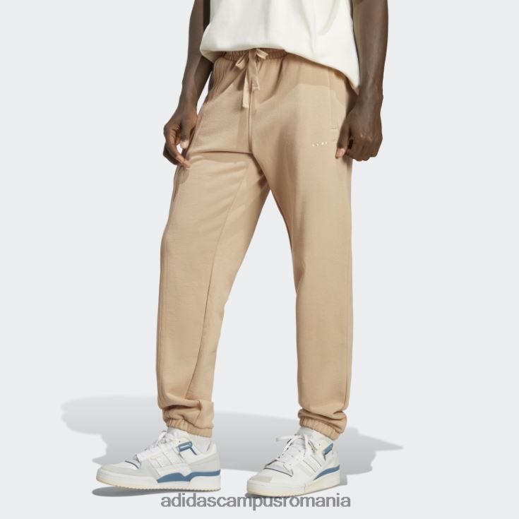 adidas campus romania bej rifta city boy pantaloni de trening esentiali fierbinti bărbați bej J266N2919