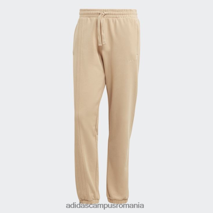 adidas campus romania bej rifta city boy pantaloni de trening esentiali fierbinti bărbați bej J266N2919