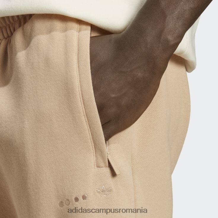 adidas campus romania bej rifta city boy pantaloni de trening esentiali fierbinti bărbați bej J266N2919
