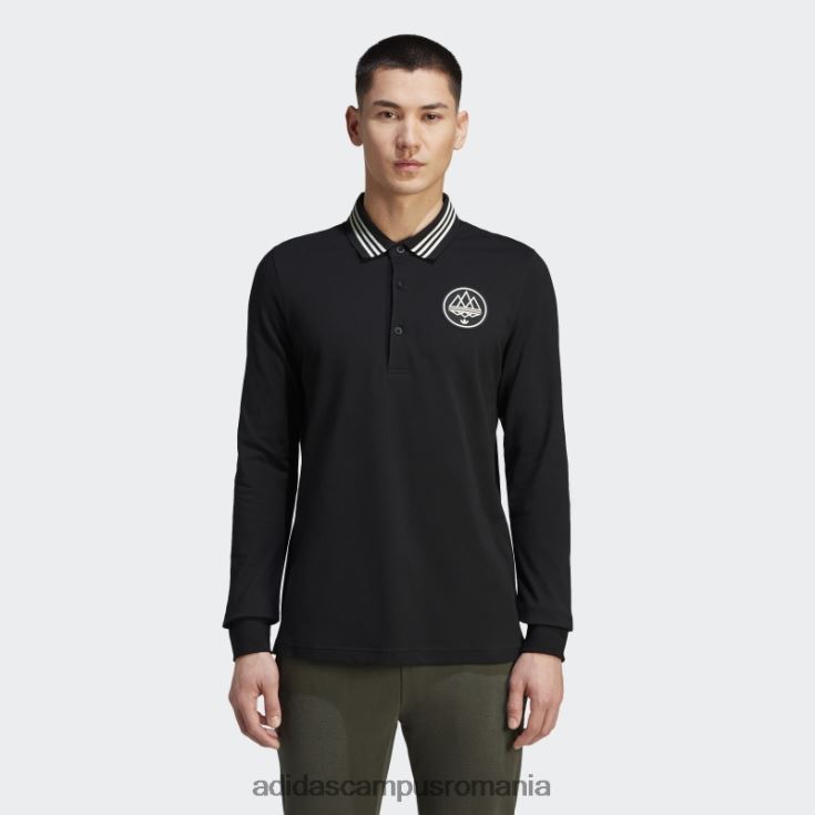 adidas campus romania black chetcuti polo fashion bărbați negru J266N26814