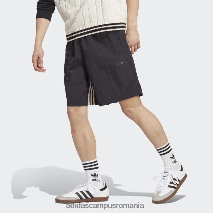 adidas campus romania black hot rifta metro scurt bărbați negru J266N214514