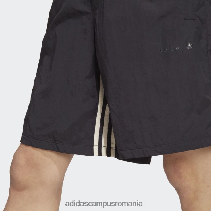 adidas campus romania black hot rifta metro scurt bărbați negru J266N214514