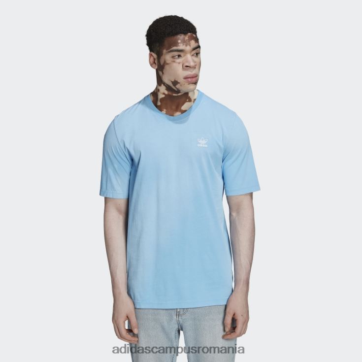 adidas campus romania blue essentials+ tricou colorat bărbați albastru alb J266N214770