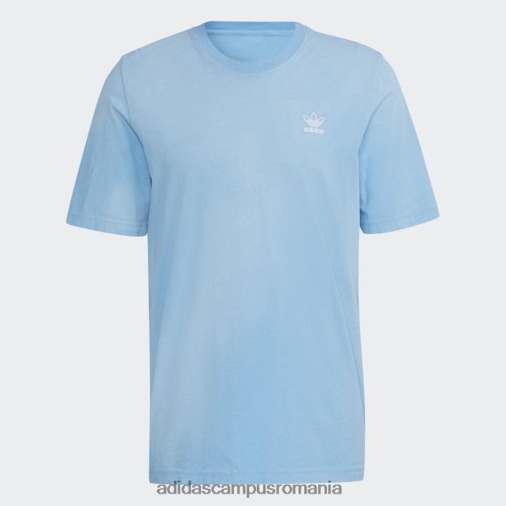 adidas campus romania blue essentials+ tricou colorat bărbați albastru alb J266N214770