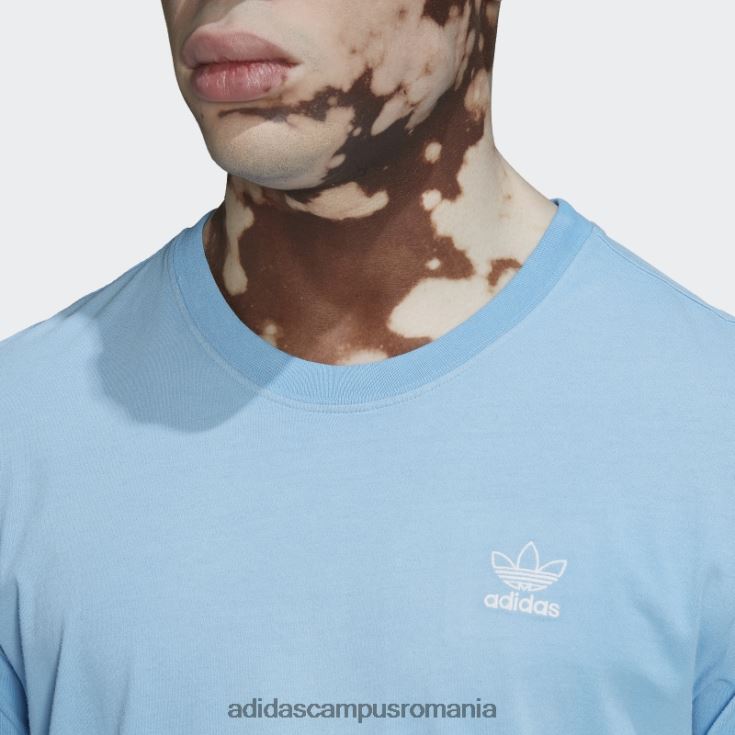 adidas campus romania blue essentials+ tricou colorat bărbați albastru alb J266N214770