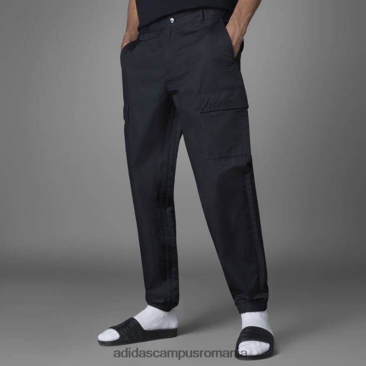 adidas campus romania blue version essentials pantaloni cargo negri bărbați negru J266N25773