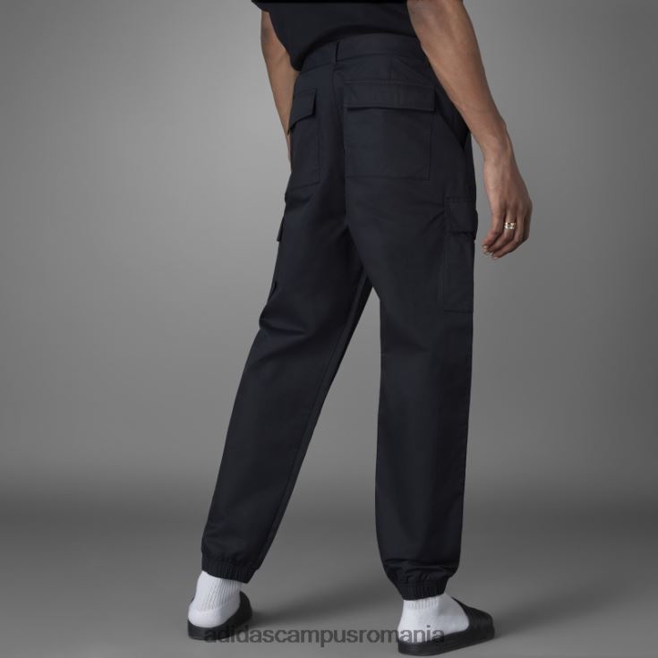 adidas campus romania blue version essentials pantaloni cargo negri bărbați negru J266N25773