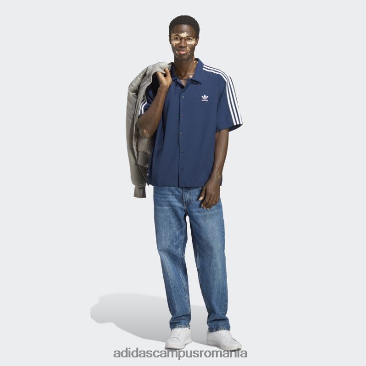 adidas campus romania camasa adicolor clasica noapte indigo adidas bărbați indigo de noapte J266N25484