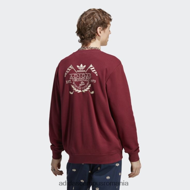 adidas campus romania cardigan arhiva grafica rosu bărbați roșu J266N25432