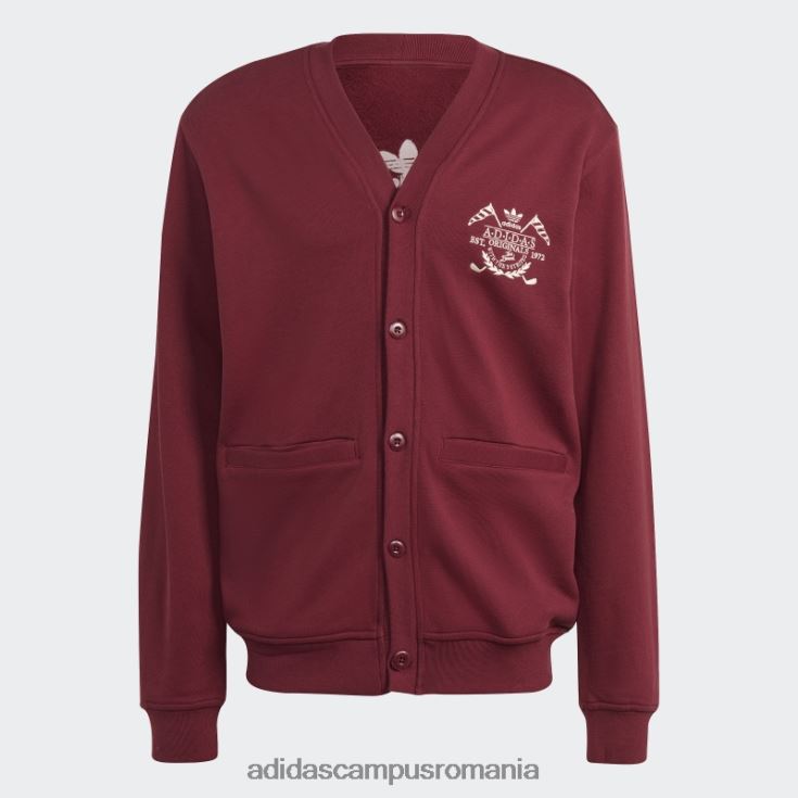 adidas campus romania cardigan arhiva grafica rosu bărbați roșu J266N25432