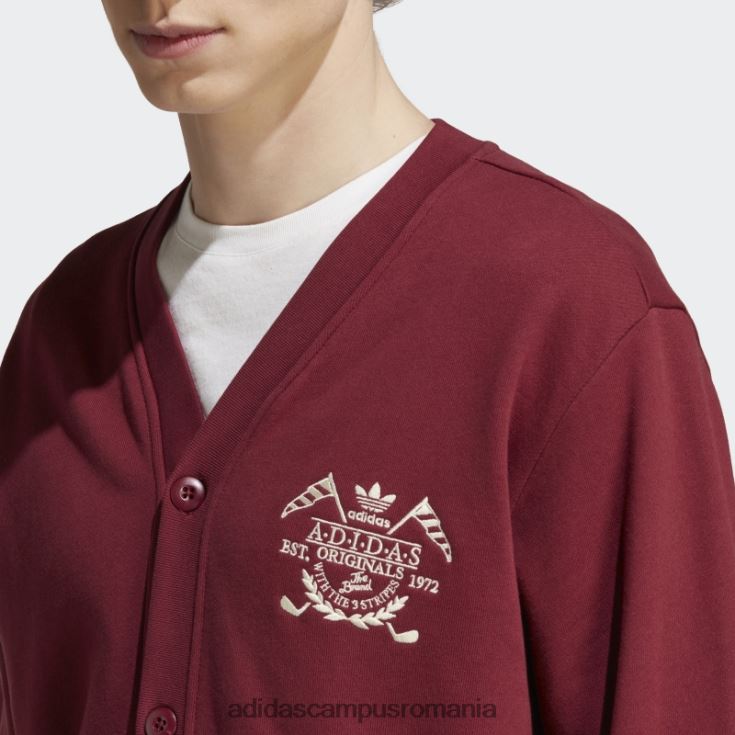 adidas campus romania cardigan arhiva grafica rosu bărbați roșu J266N25432