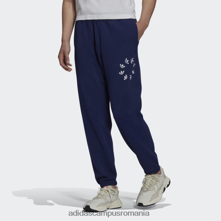 adidas campus romania cer de noapte adicolor sfărâmat trefoil joggeri bărbați cer de noapte/alb J266N215155