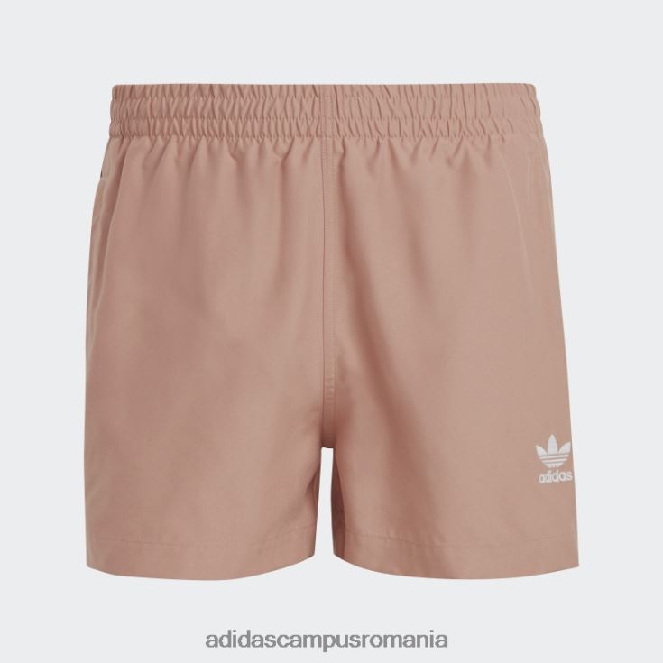 adidas campus romania clay originals adicolor 3 dungi pantaloni scurți de baie de lungime scurtă adidas bărbați lut/alb J266N214499