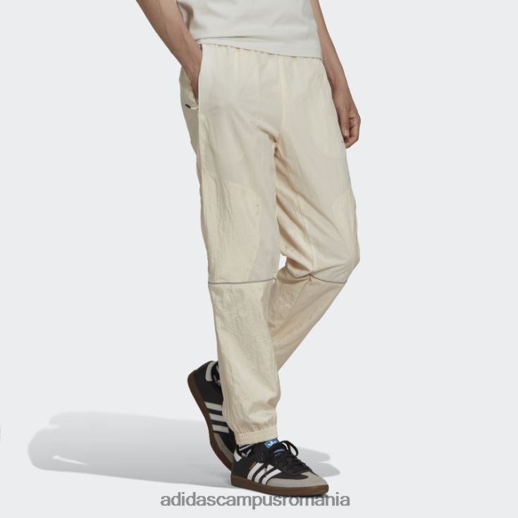 adidas campus romania dezvăluie amestecul de materiale pantaloni de sport alb adidas bărbați alb J266N21260