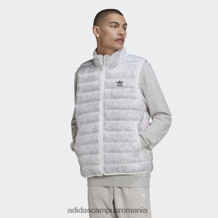 adidas campus romania esențiale albe+ realizate cu vestă natură bărbați alb J266N214711