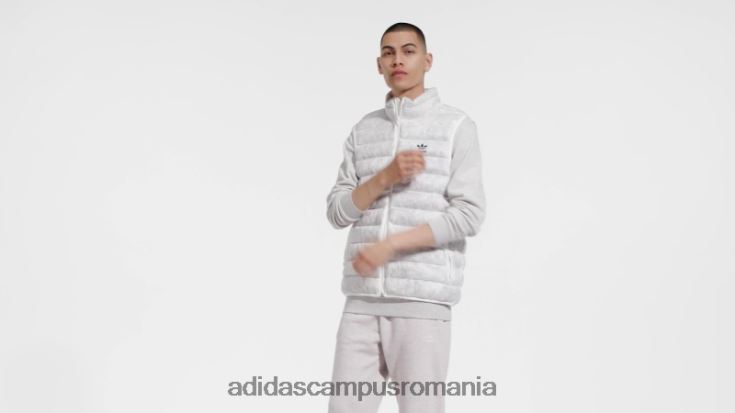 adidas campus romania esențiale albe+ realizate cu vestă natură bărbați alb J266N214711
