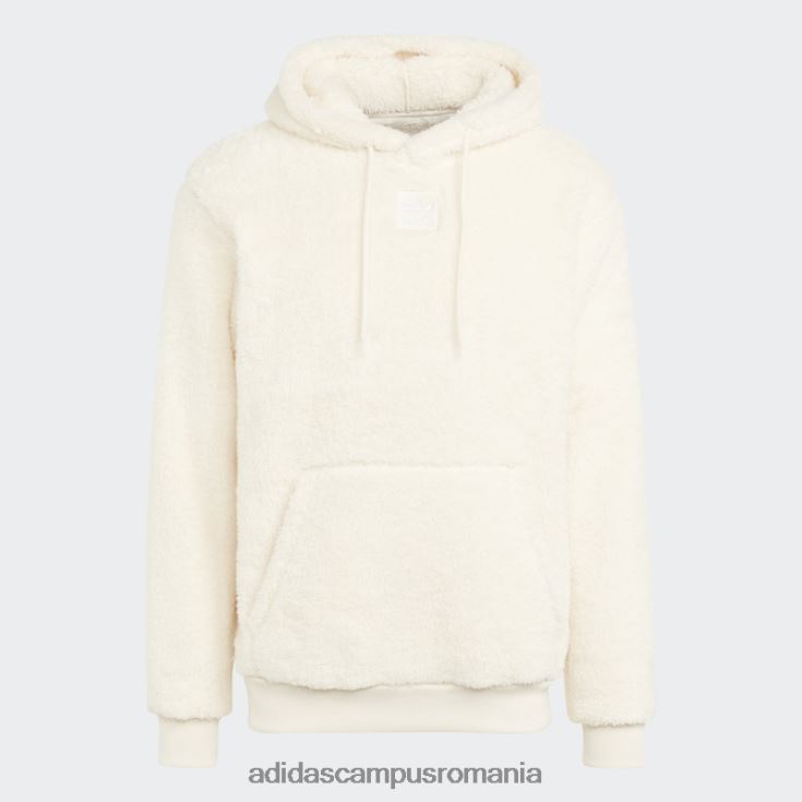 adidas campus romania essentials+ hanorac pufos din fleece alb adidas bărbați alb J266N25508