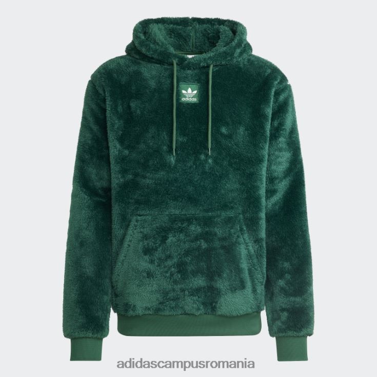 adidas campus romania essentials+ hanorac pufos din lână verde închis bărbați verde inchis J266N25336