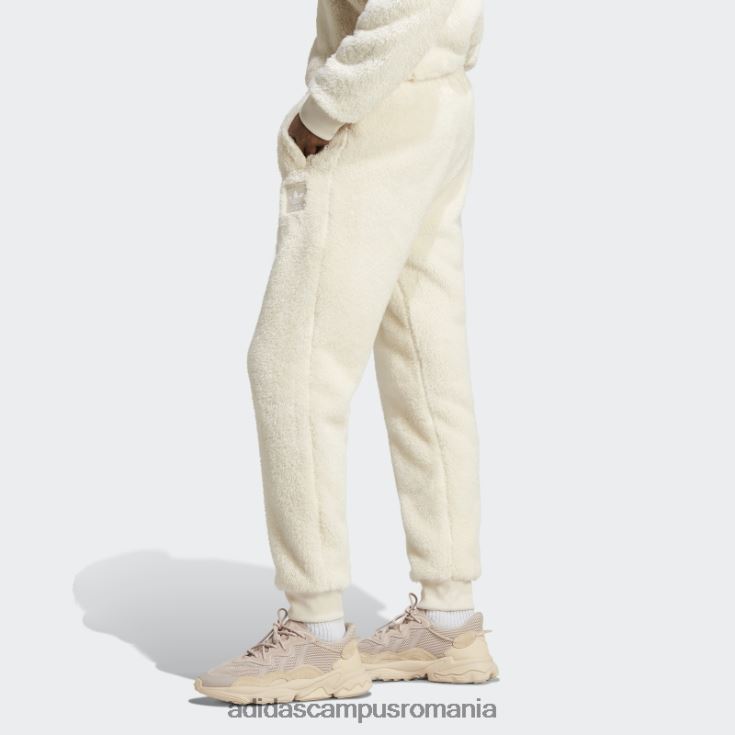 adidas campus romania essentials+ pantaloni pufosi din fleece alb adidas bărbați alb J266N25268