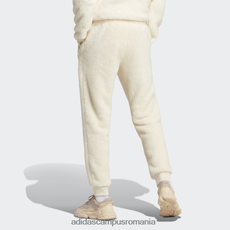 adidas campus romania essentials+ pantaloni pufosi din fleece alb adidas bărbați alb J266N25268