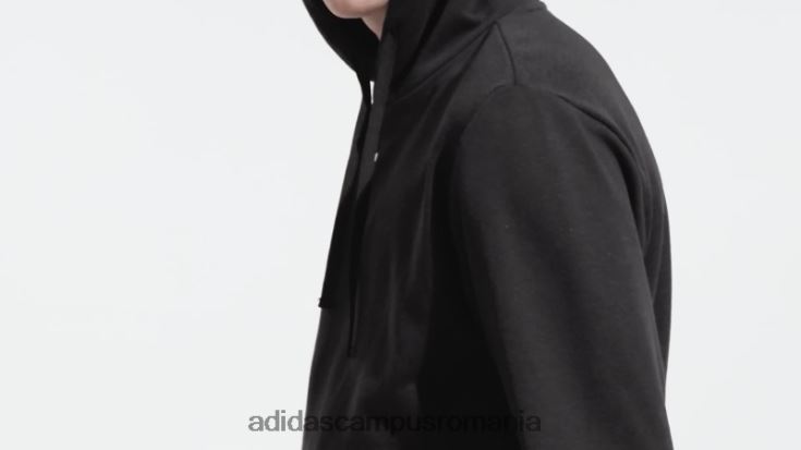 adidas campus romania essentials+ realizat cu hanorac din cânepă neagră bărbați negru J266N214486